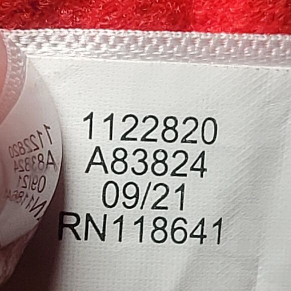 Cacique 44G Bra Red Black Embroidered Lace Lightly Lined Balconette Underwire - Picture 8 of 8